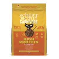 Schesir Born Carnivore kip & ei kattenbrokken voor volwassen katten - 1,25 kg