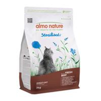 Almo Nature Gesteriliseerd rund volwassen kattenbrokken - 2 kg