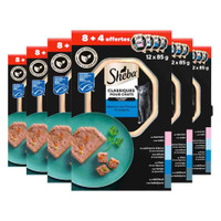 Sheba Classics Paté visselectie natvoer voor katten - 6,12 kg