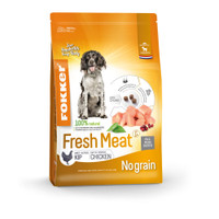 Fokker Fresh Meat kip hondenbrokken voor volwassen honden - 13 kg