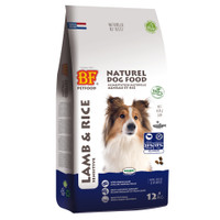 BF Petfood Lam & Rijst volwassen hondenbrokken - 12,5 kg