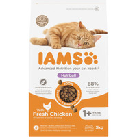 IAMS Hairball adult kip kattenbrokken - 3 kg
