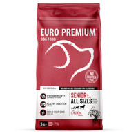 Euro Premium Senior Kip & Rijst hondenbrokken - 3 kg