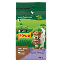 Bonzo Mini Menu rund & lam hondenbrokken - 1,5 kg