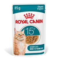 Royal Canin Ageing 15+ in saus senior natvoer voor katten - 4,08 kg