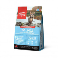 Orijen Six Fish volwassen kattenbrokken - 1,8 kg