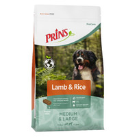 Prins ProCare Hypoallergenic met lam & rijst hondenbrokken voor volwassen honden - 24 kg
