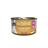 Schesir Soup tonijn en kip in bouillon natvoer voor volwassen katten - 4,08 kg