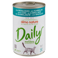 Almo Nature Daily adult met kabeljauw natvoer voor katten - 9,6 kg