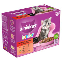 Whiskas Junior Classic Selectie natvoer voor katten in saus - 4,08 kg