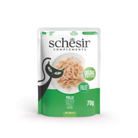 Schesir natvoer voor katten, kip in gelei - 3,36 kg