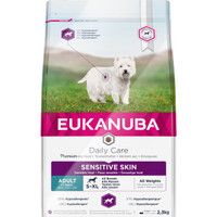 Eukanuba Daily Care Sensitive Skin Adult hondenbrokken - 4,6 kg