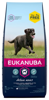 Eukanuba Life Care Adult Large kip hondenbrokken - 18 kg