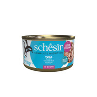 Schesir Complements tonijn in bouillon natvoer voor katten - 4,08 kg