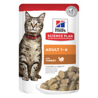 Hill's Science Plan adult kalkoen natvoer voor katten - 2,04 kg