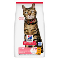 Hill's Science Plan Light Adult kattenbrokken met kip - 1,5 kg