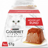 Gourmet Revelations mousse rund natvoer voor volwassen katten - 1,368 kg