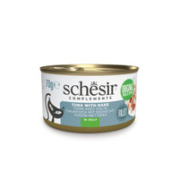 Schesir In Jelly tonijn met heek natvoer voor katten - 3,36 kg