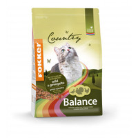 Fokker Balance Country volwassen kattenbrokken met wild en gevogelte - 10 kg