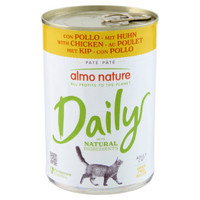 Almo Nature Daily natvoer met kip voor volwassen katten - 9,6 kg