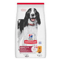 Hill's Science Plan Adult Medium hondenbrokken met kip - 28 kg