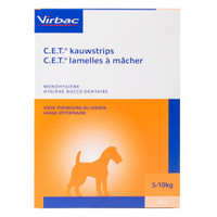Virbac C.E.T. Kauwstrips voor honden tot 10 kg hondensnacks - 141 gram