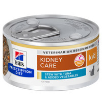 Hill's Prescription Diet k/d Kidney Care stoofpotje met tonijn & groenten natvoer voor katten - 7,872 kg