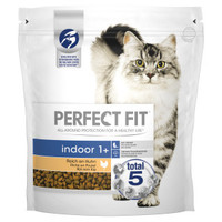 Perfect Fit Indoor 1+ kattenbrokken met kip - 14 kg