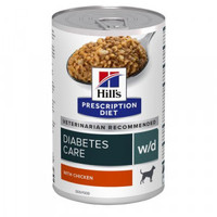 Hill's Prescription Diet Diabetes Care W/D volwassen kip natvoer voor honden - 17,76 kg