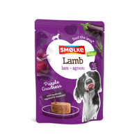 Smolke Soft Paté Purple Goodness lam natvoer voor honden - 4,8 kg