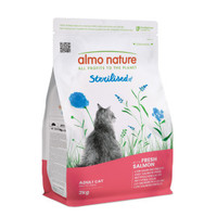 Almo Nature zalm kattenbrokken voor gesteriliseerde volwassen katten - 4 kg