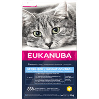Eukanuba Life Care Gesteriliseerd/Gewichtsbeheersing kip kattenbrokken voor volwassen katten - 20 kg