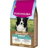 Eukanuba Grain Free Adult Small & Medium kip hondenbrokken - 12 kg
