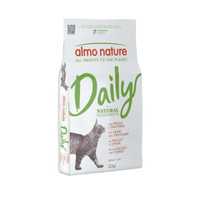 Almo Nature Daily met kip en kalkoen kattenbrokken - 12 kg