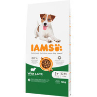 IAMS Adult Small & Medium Breed hondenbrokken met lam - 24 kg