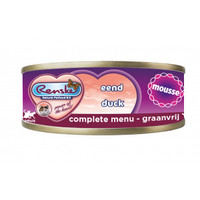Renske Mousse Graanvrij eend natvoer voor volwassen katten - 3,36 kg