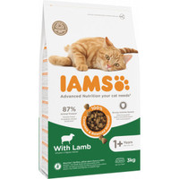 IAMS Adult kattenbrokken met lam - 10 kg