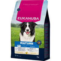 Eukanuba Life Care Mature Medium hondenbrokken met kip - 30 kg