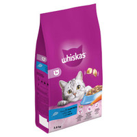 Whiskas 1+ visselectie met tonijn kattenbrokken - 14 kg