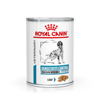 Royal Canin Veterinary Sensitivity Control kip met rijst natvoer voor volwassen honden - 19,68 kg