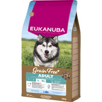 Eukanuba Grain Free Adult zeevis hondenbrokken - 24 kg