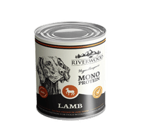 Riverwood Mono Protein Lamb natvoer voor volwassen honden - 400 gram