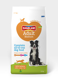 Smolke Adult Medium hondenbrokken - 12 kg