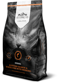 Riverwood Derma Adult Schotse zalm, witte vis & haring kattenbrokken - 6 kg