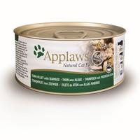 Applaws Adult Cat Tonijnfilet & zeewier natvoer voor katten - 70 gram