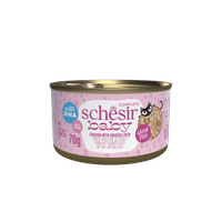Schesir Kitten Baby Kip & Lever natvoer voor katten - 70 gram