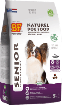 BF Petfood Senior Krokant Small Breed hondenbrokken - 5 kg