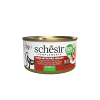 Schesir Complements tonijn & rode mul natvoer voor katten - 70 gram