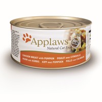 Applaws natvoer voor volwassen katten kipfilet & pompoen - 70 gram