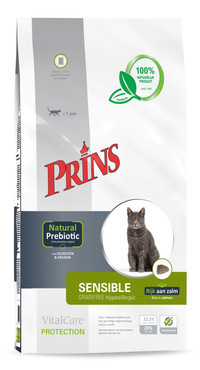 Prins VitalCare Protection Sensible graanvrij hypoallergeen volwassen kattenbrokken - 5 kg